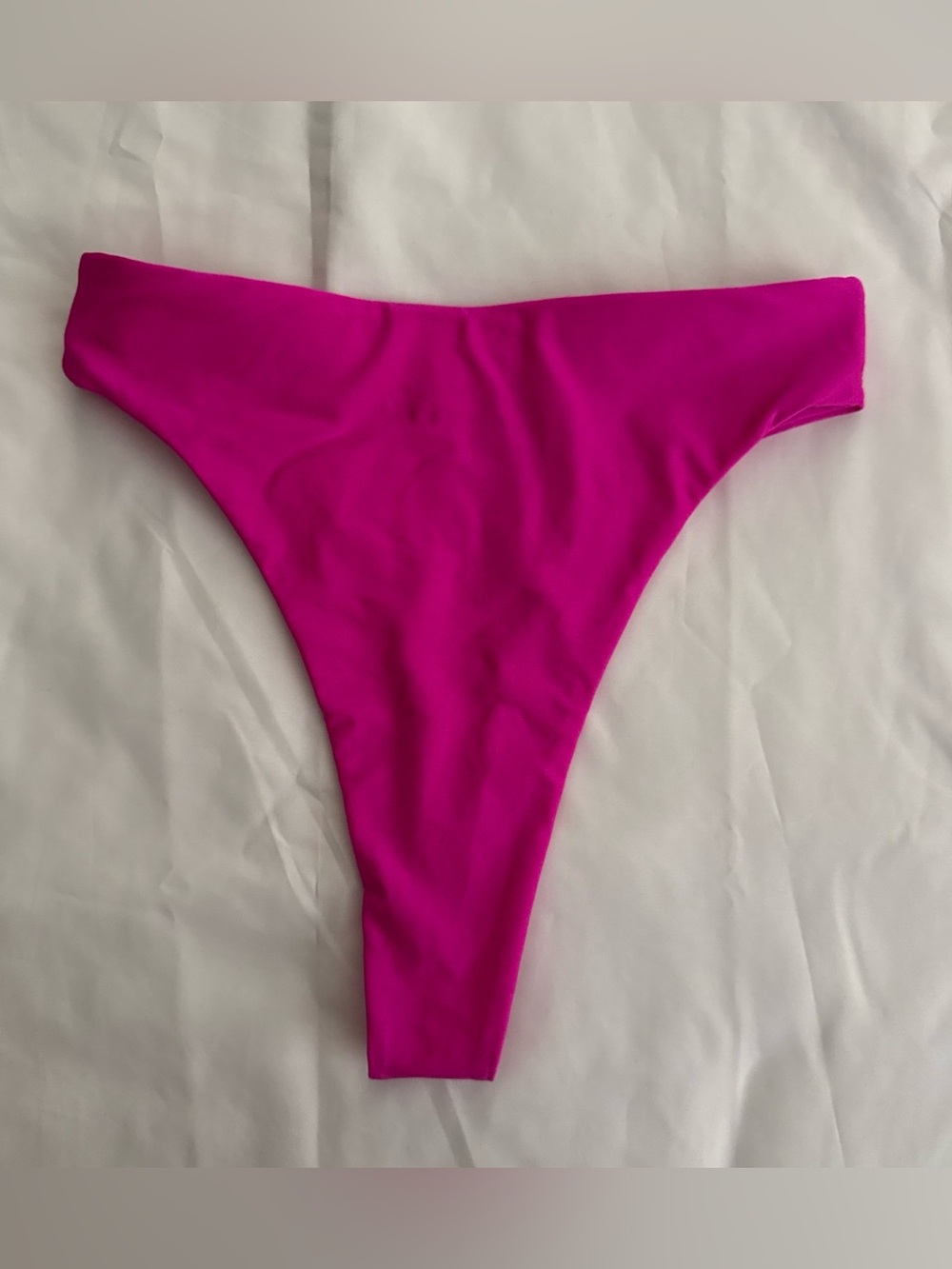 High-Cut Hot Pink Bikini Bottom